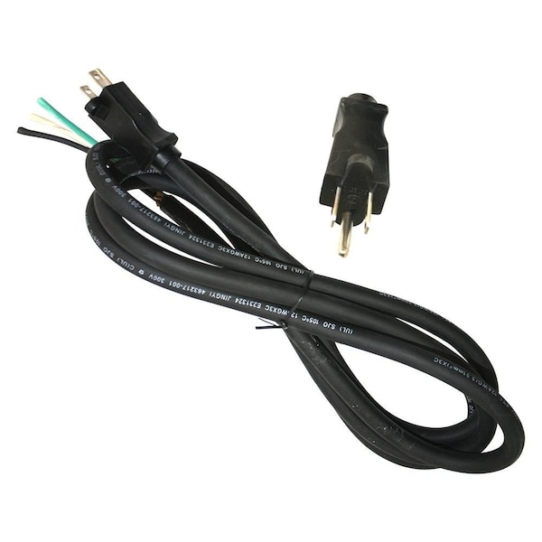 Superior Electric 15 Feet 12 AWG SJO 3 Wire 125 Volt NEMA 5-15P Electrical Cord EC123-15 - main